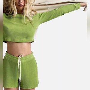 Mate the Label Thermal Top and Short SET, Size Small